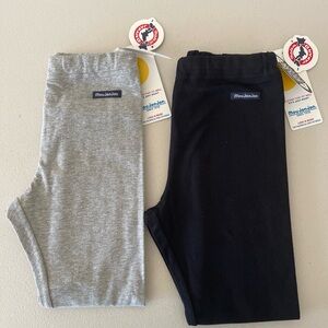 Moujonjon Baby Leggings Black/Gray Palette Design Stretch Made in Japan US Stock